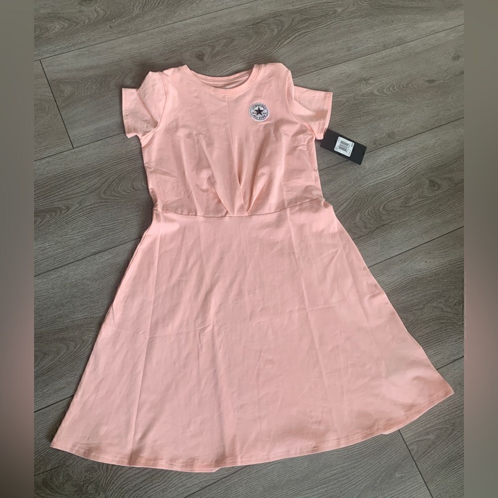 Converse girls baby pink beautiful soft dress perfect for summer